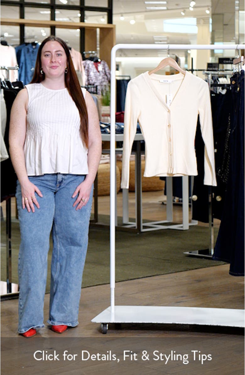 McKenzie V-Neck Cardigan, sales video thumbnail