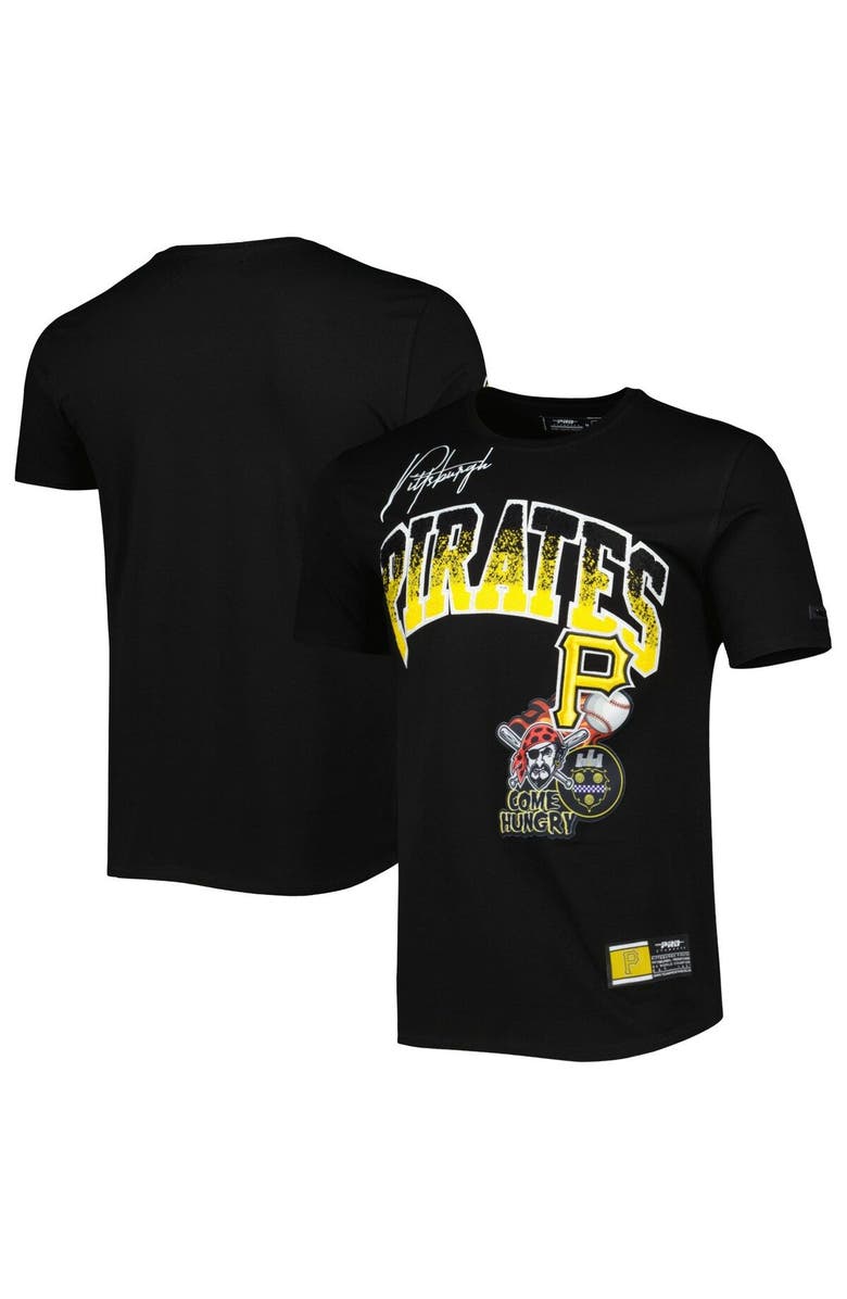 PRO STANDARD Men's Pro Standard Black Pittsburgh Pirates Hometown T-Shirt, Main, color, 