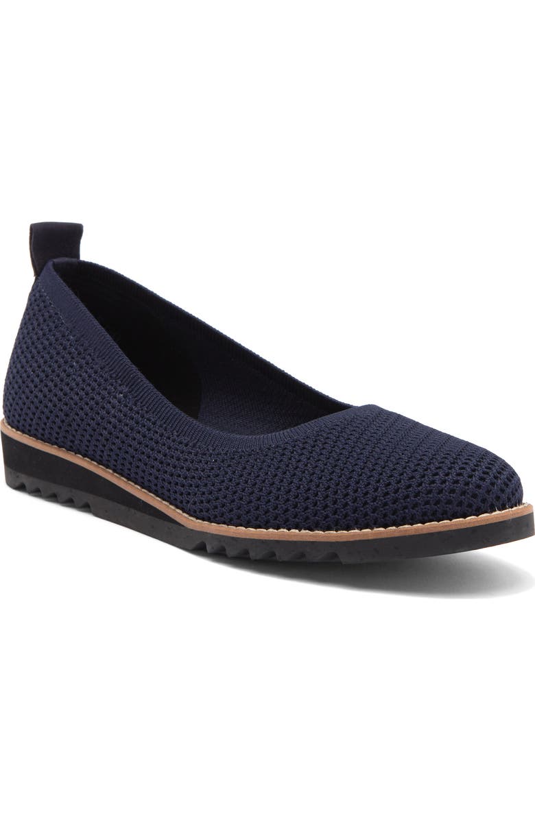 Eileen Fisher Etta Knit Slip-On Shoe, Main, color, Midnight