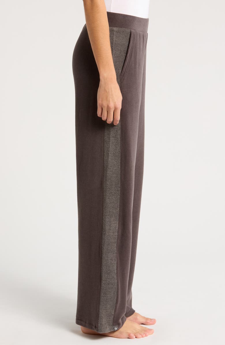 Barefoot Dreams<sup>®</sup> Malibu Collection<sup>®</sup> Brushed Fleece Track Pants, Alternate, color, 