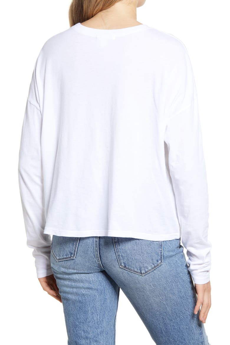 Long Sleeve Graphic Tee, Alternate, color, WHITE- 1979