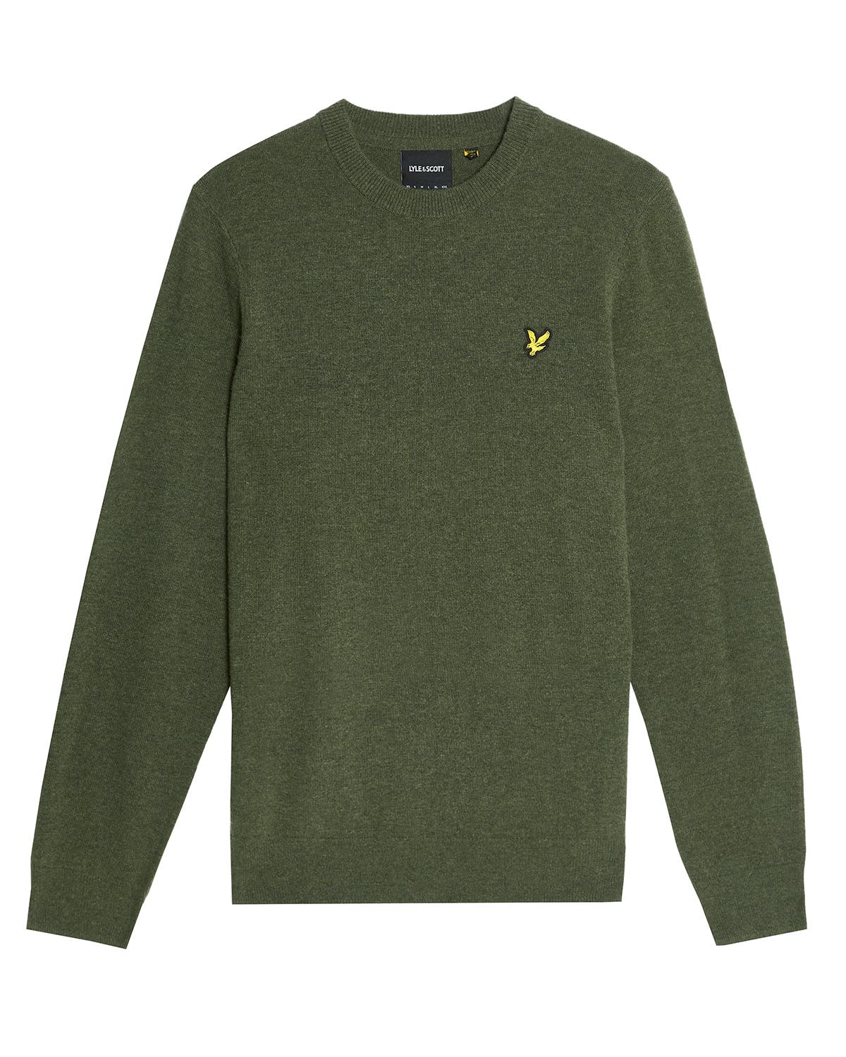 Lambswool Blend Crew Neck Sweater - image 4