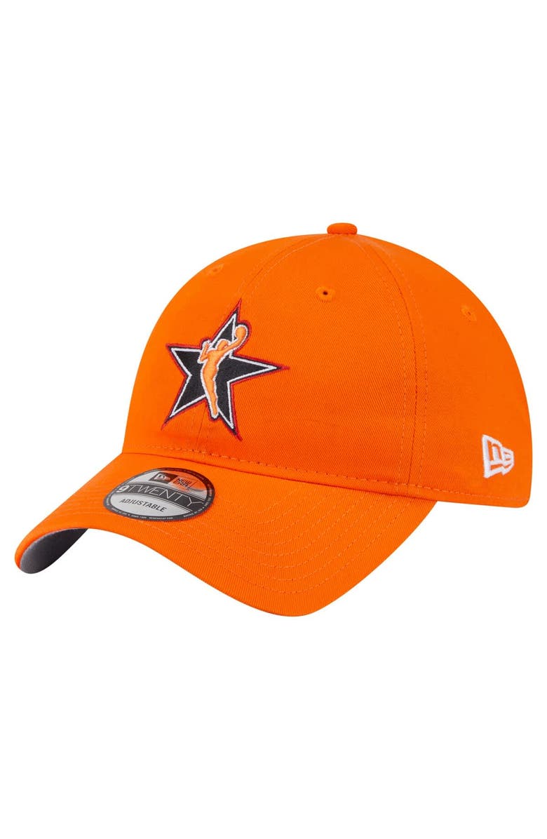 New Era Unisex New Era  Orange WNBA 9TWENTY Established Date Side Patch Hat, Alternate, color, 