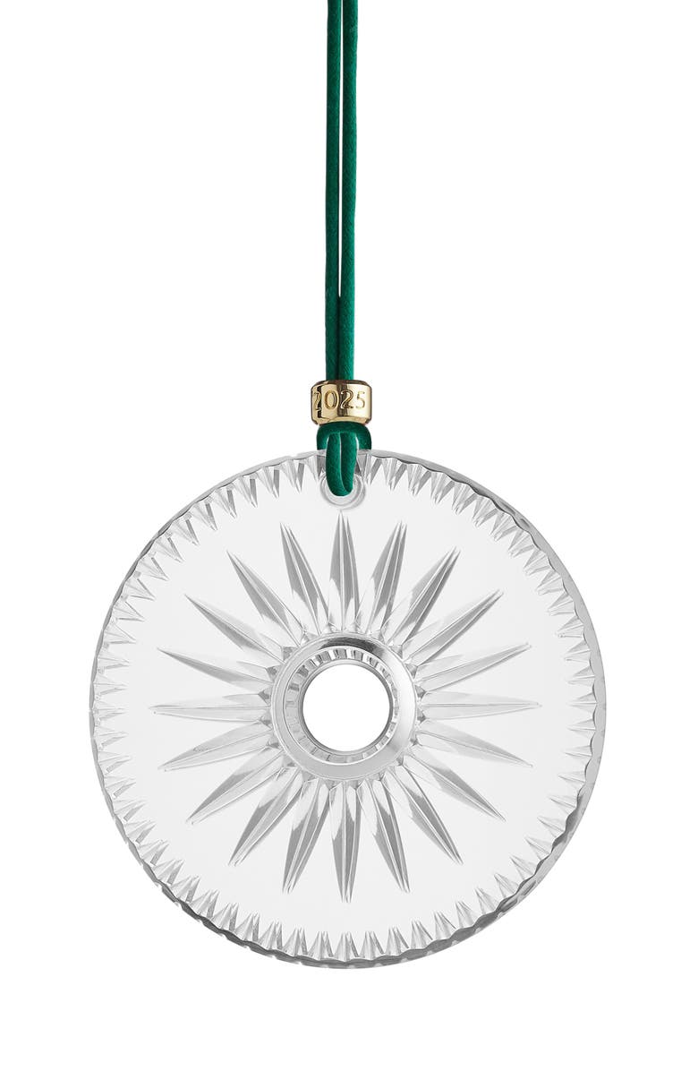 Waterford New Year Firework Disc Ornament, Main, color, 