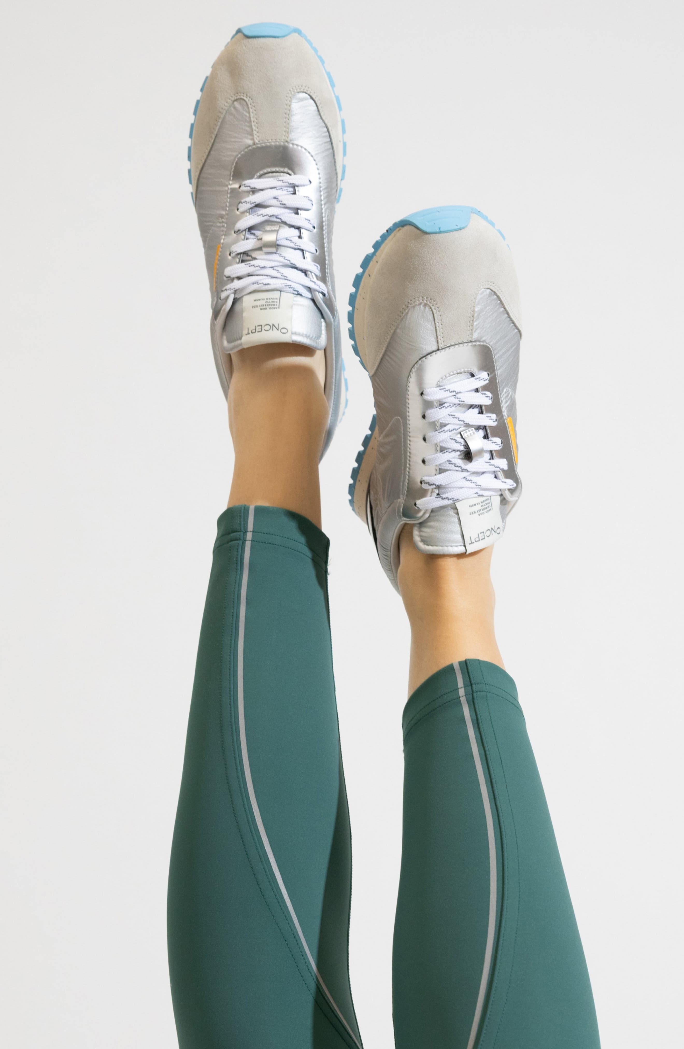 Oncept Tokyo Sneaker, Alternate, color, Silver Flash