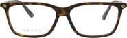 Gucci 54mm Rectangle Optical Glasses