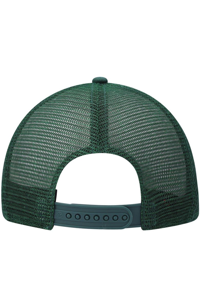 '47 Men's '47 Green Oakland Athletics Cledus MVP Trucker Snapback Hat, Alternate, color, 