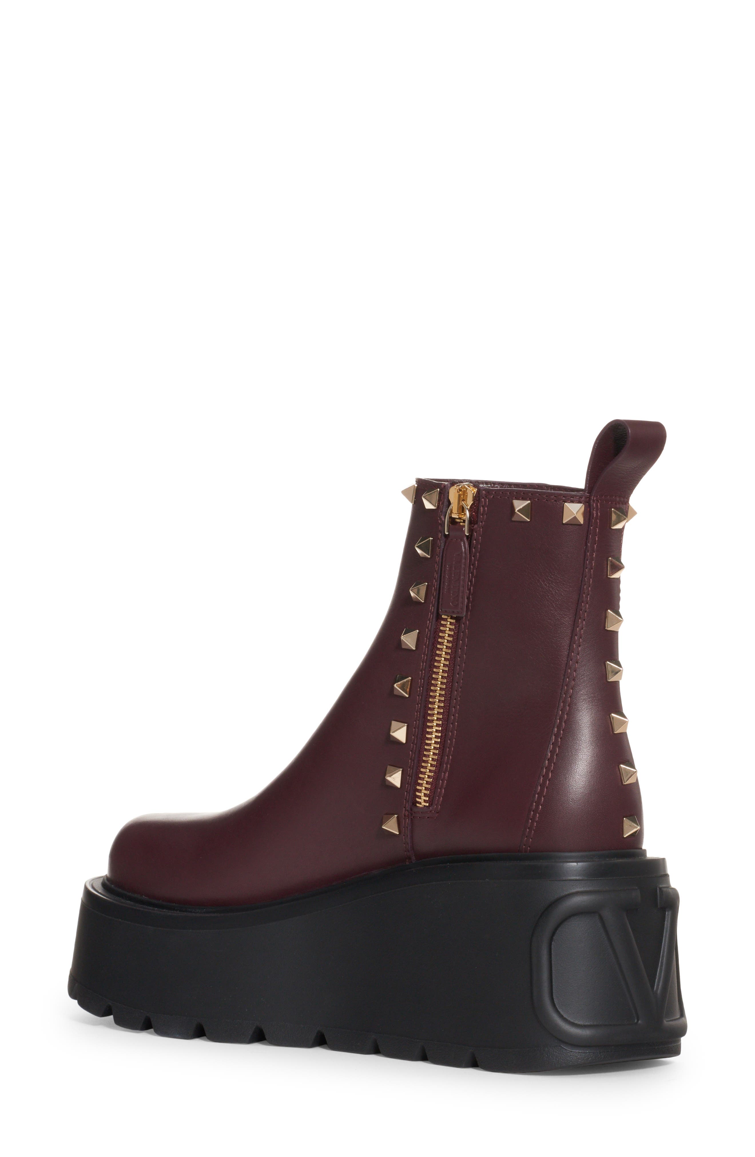 Uniqueform VLOGO Platform Cheslea Boot, Alternate, color, RUBIN