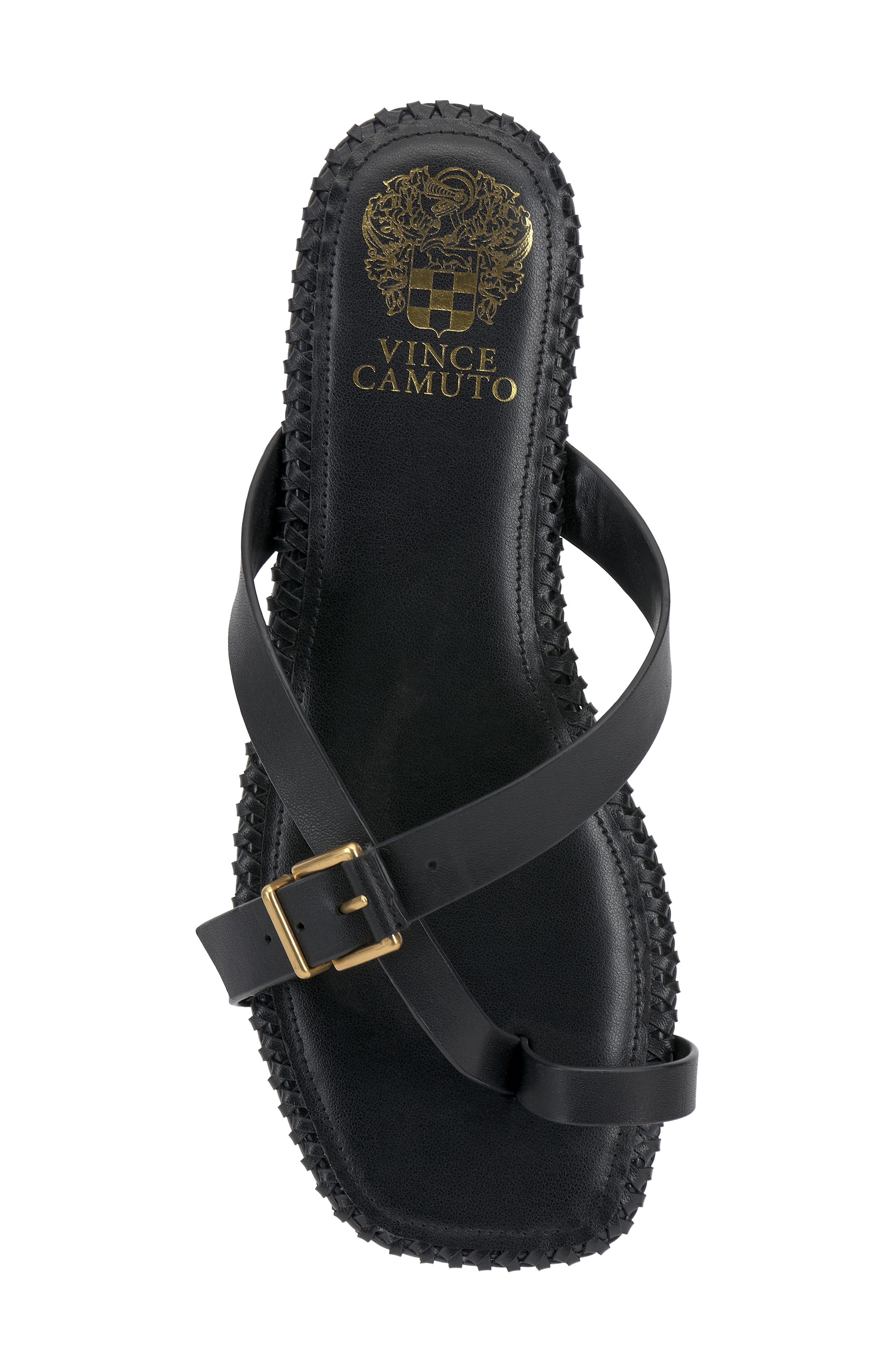 Vince Camuto Kellon Sandal, Alternate, color, Black
