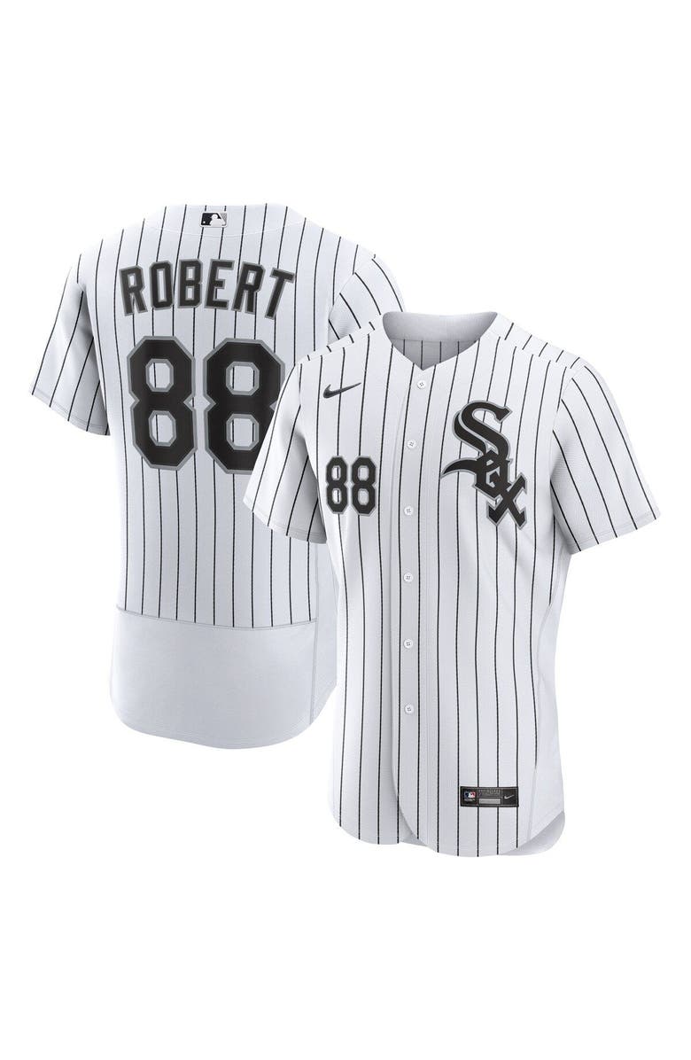 Nike Men's Nike Luis Robert White/Black Chicago White Sox Home Authentic Player Jersey, Main, color, White