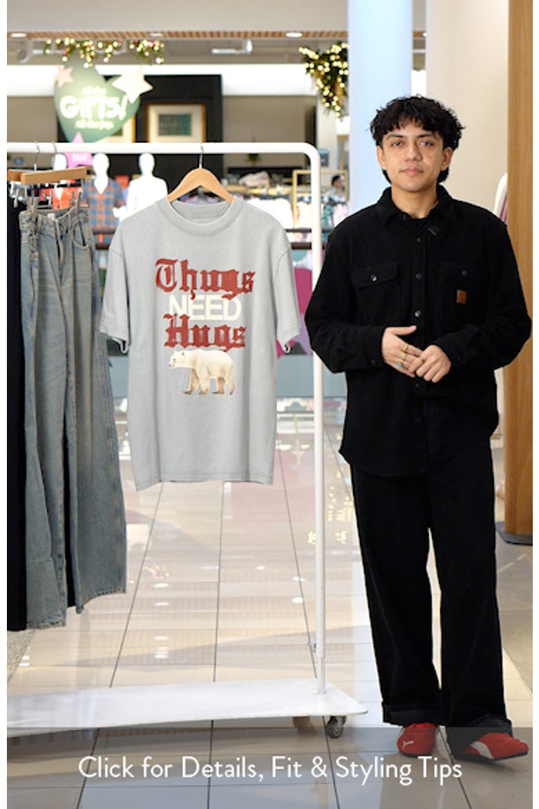 x Marcus Buchecha Thugs Bear Graphic T-Shirt video