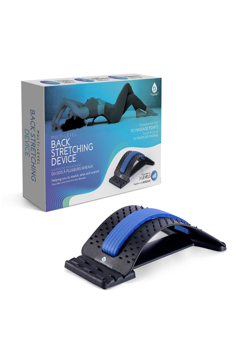 PURSONIC Back Stretching Device, Alternate, color, Black