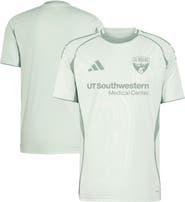 adidas Men's adidas Light Green FC Dallas 2025 One Planet Pre-Match Top