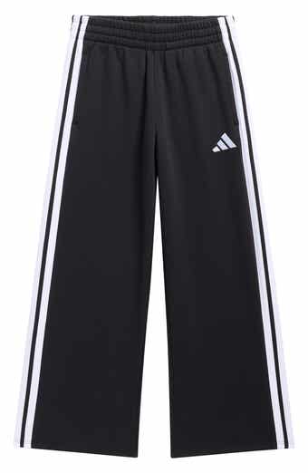 Kids' Three Stripe Wide Leg Pants