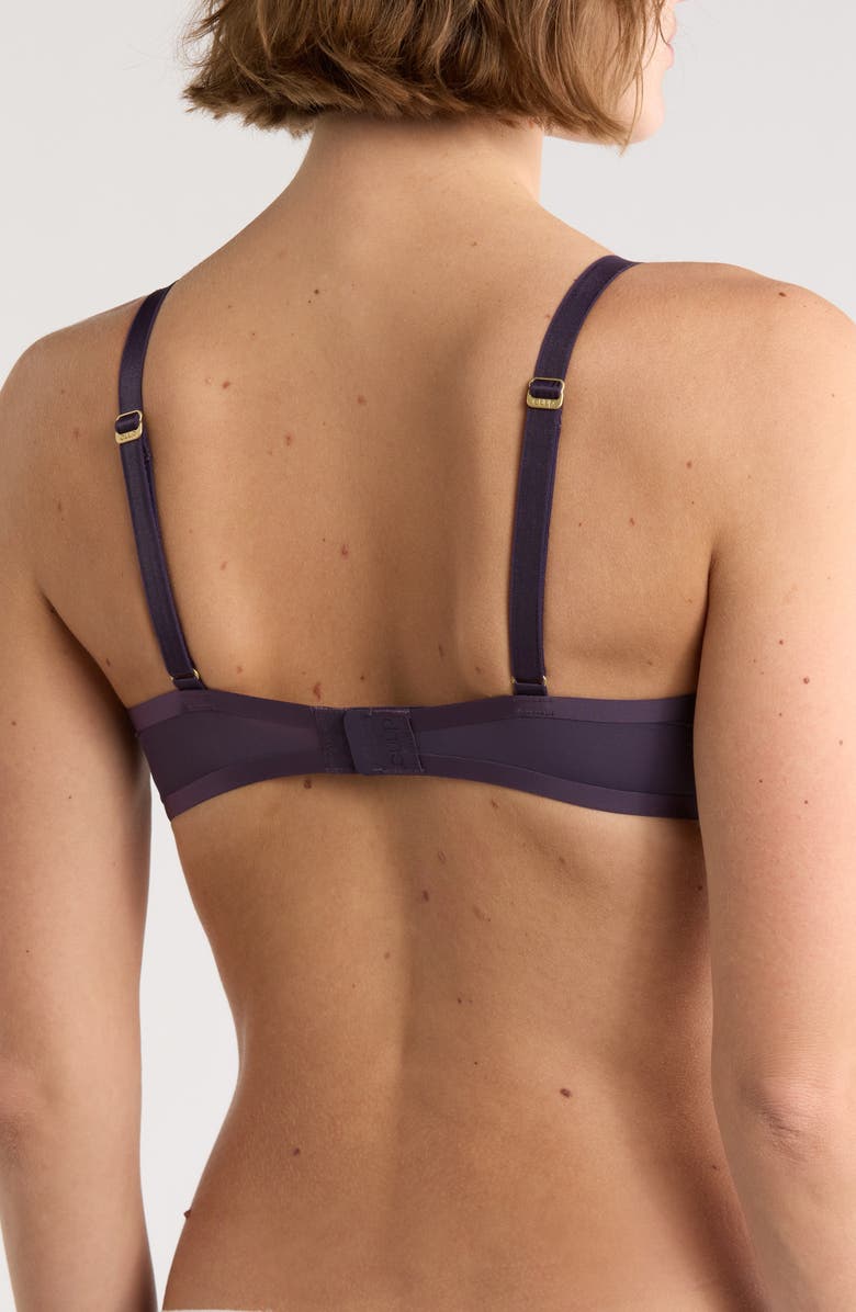 CUUP The Demi Underwire Spacer Bra, Alternate, color, Dusk Purple