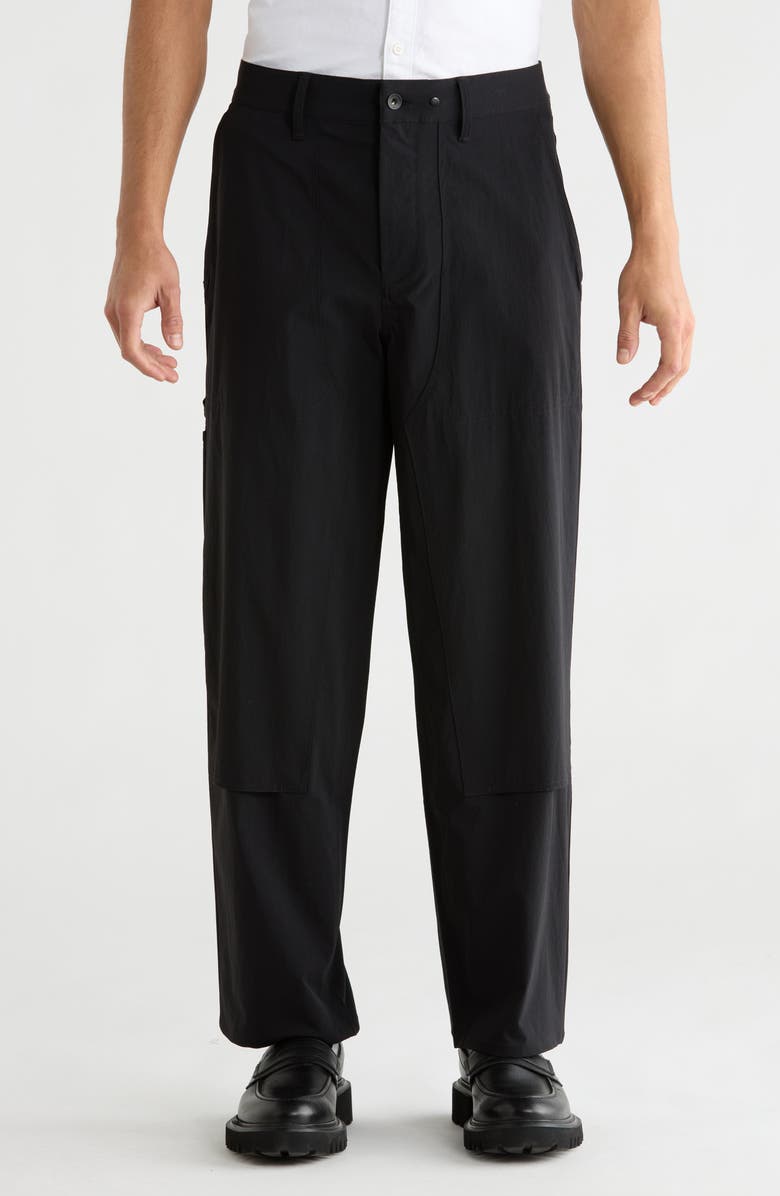 rag & bone Baggy Carpenter Pants, Main, color, Black