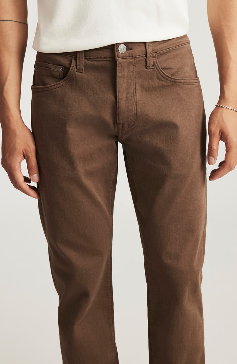 Mavi Jeans Marcus Slim Straight Leg Jeans, Alternate, color, Mocha Supermove