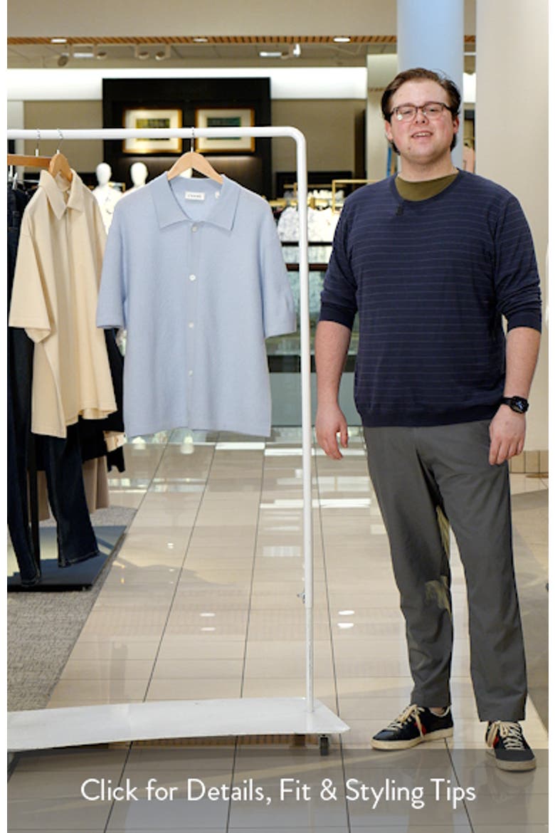 Short Sleeve Wool Cardigan video