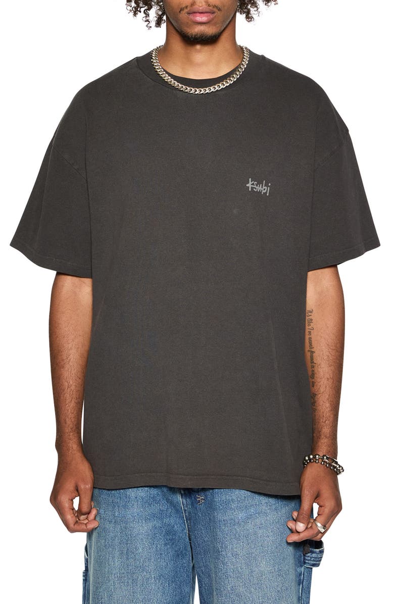 Ksubi Hit List Ekcess Oversize Graphic T-Shirt, Main, color, 