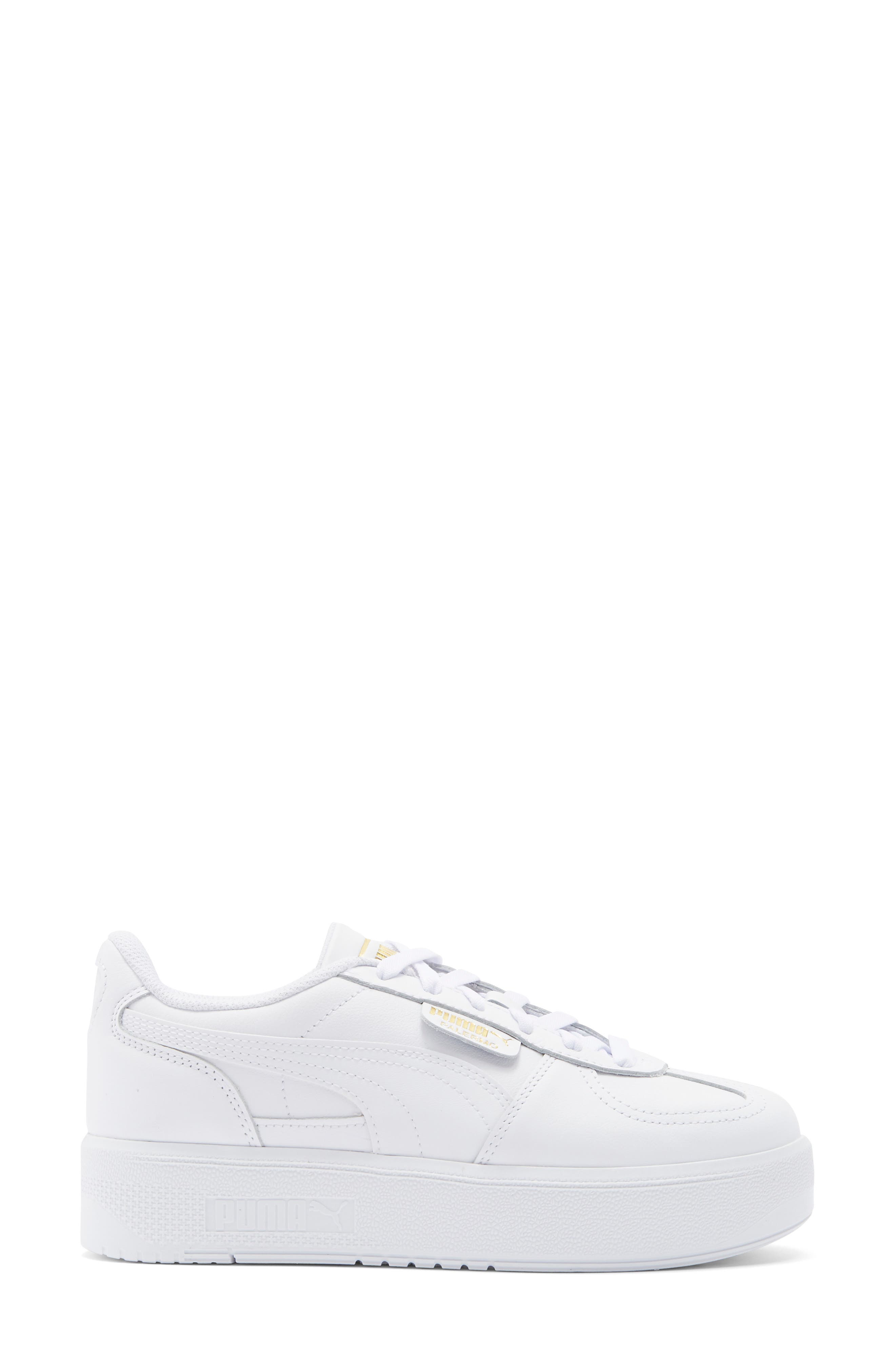 PUMA Palermo Elevata Platform Sneaker, Alternate, color, Puma White