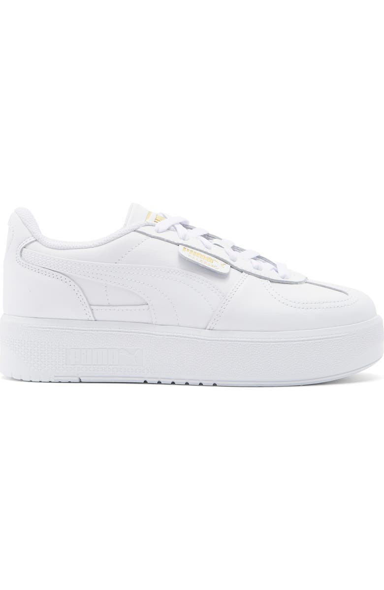 PUMA Palermo Elevata Platform Sneaker, Alternate, color, Puma White