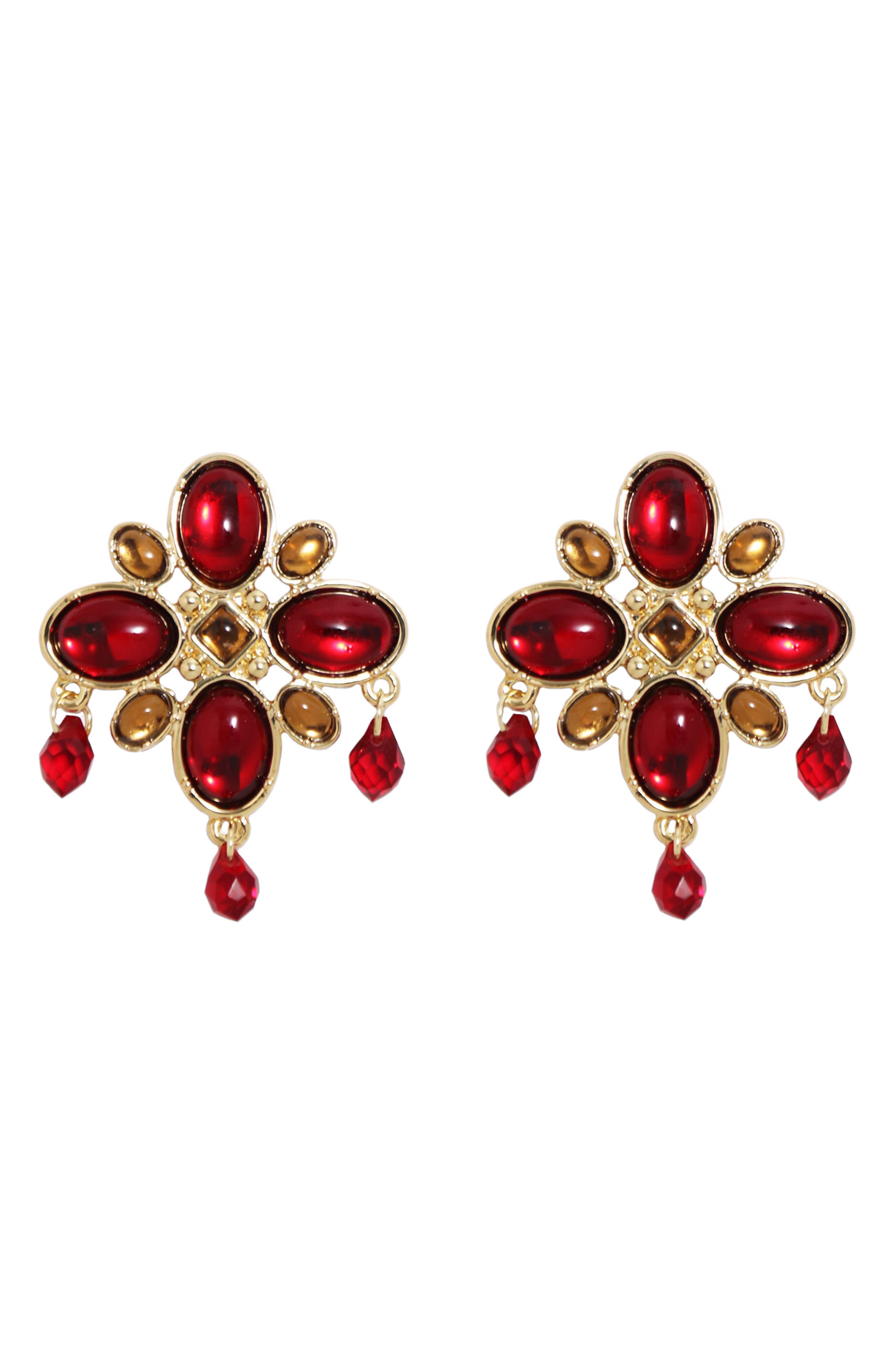 selected GOLD/ RED