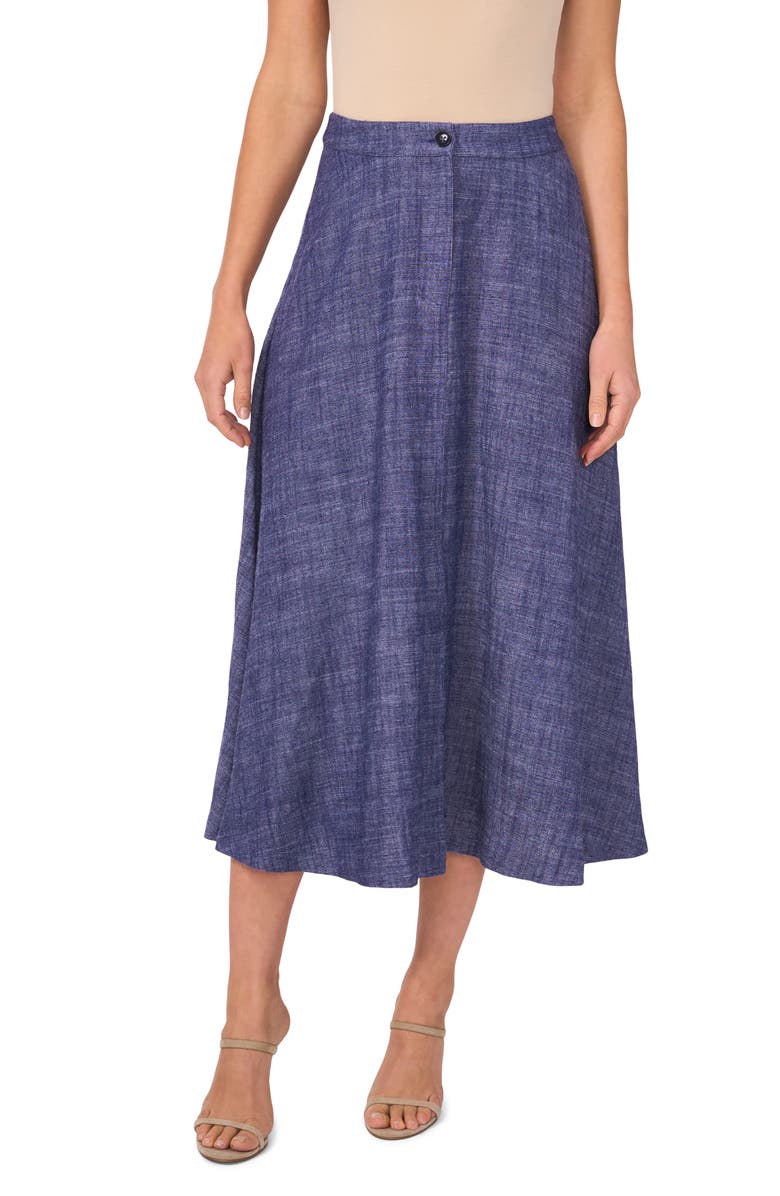 Vince Camuto Midi Skirt, Main, color, Cool Waters
