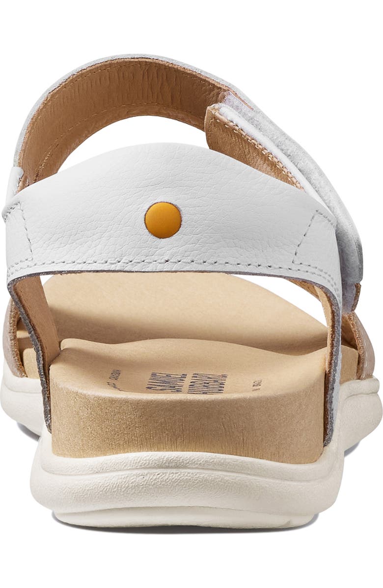 Samuel Hubbard Capri Sandal, Alternate, color, Textured Pearl Leather