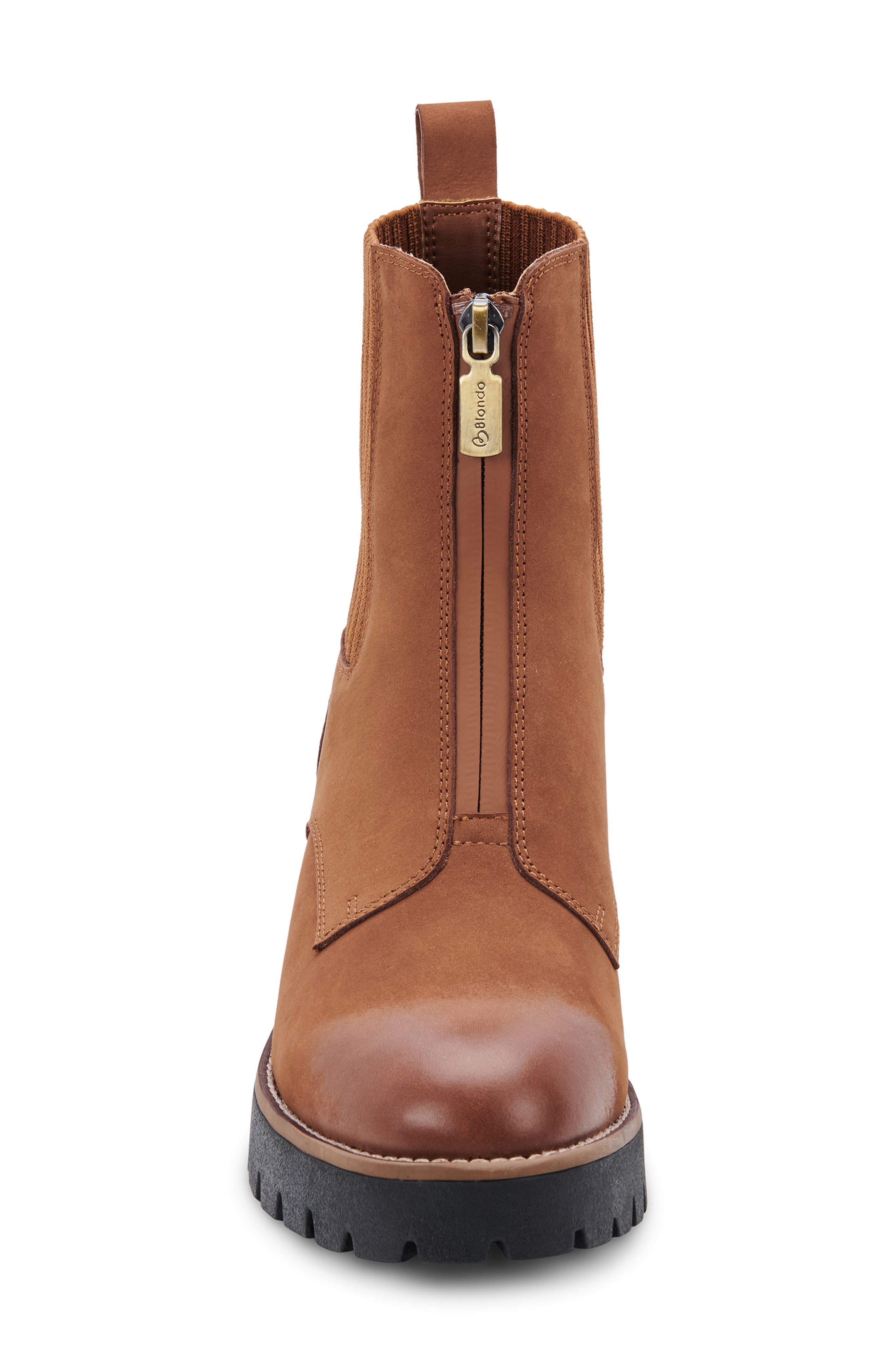 Dixie Waterproof Boot, Alternate, color, COGNAC NUBUCK