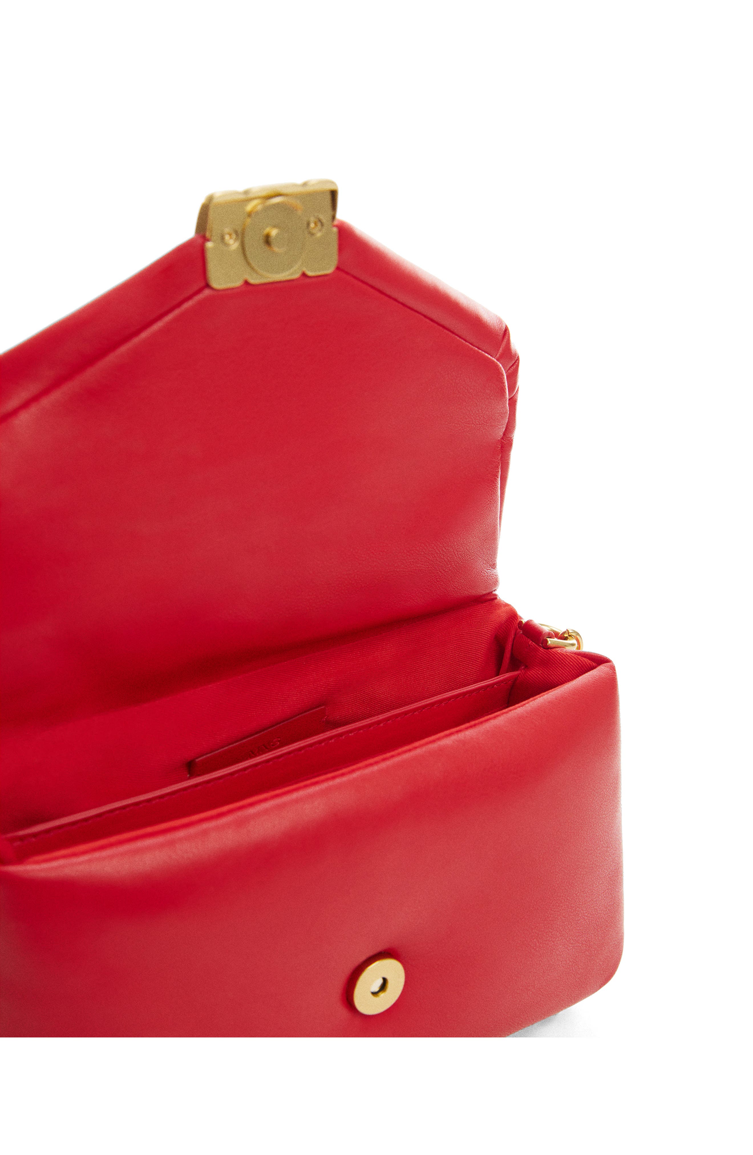 MANGO Envelope Faux Leather Crossbody Bag, Alternate, color, 