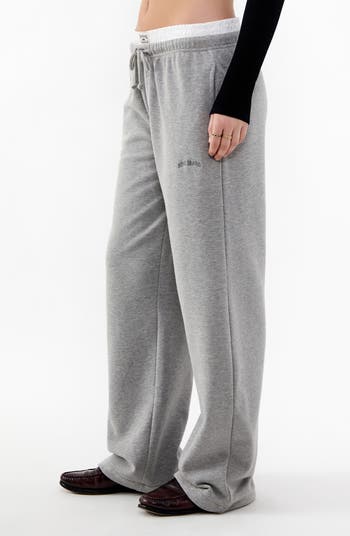 Boxer Wide Leg Sweatpants