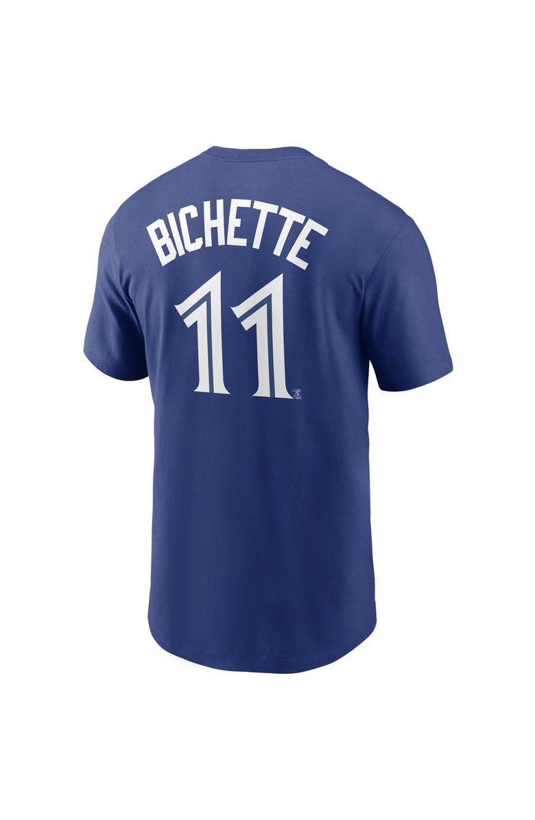 Nike Men's Nike Bo Bichette Royal Toronto Blue Jays Name & Number T-Shirt, Alternate, color, Royal