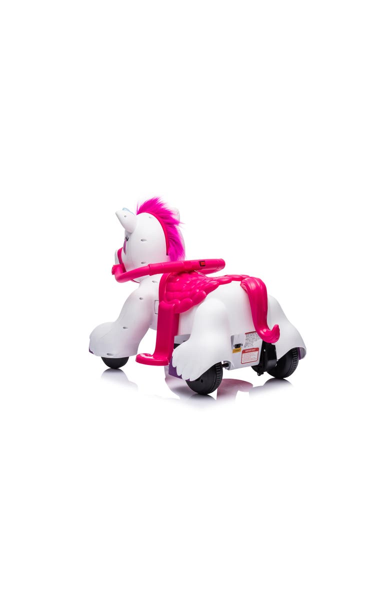 FREDDO 6V Unicorn Ride-on, Alternate, color, White