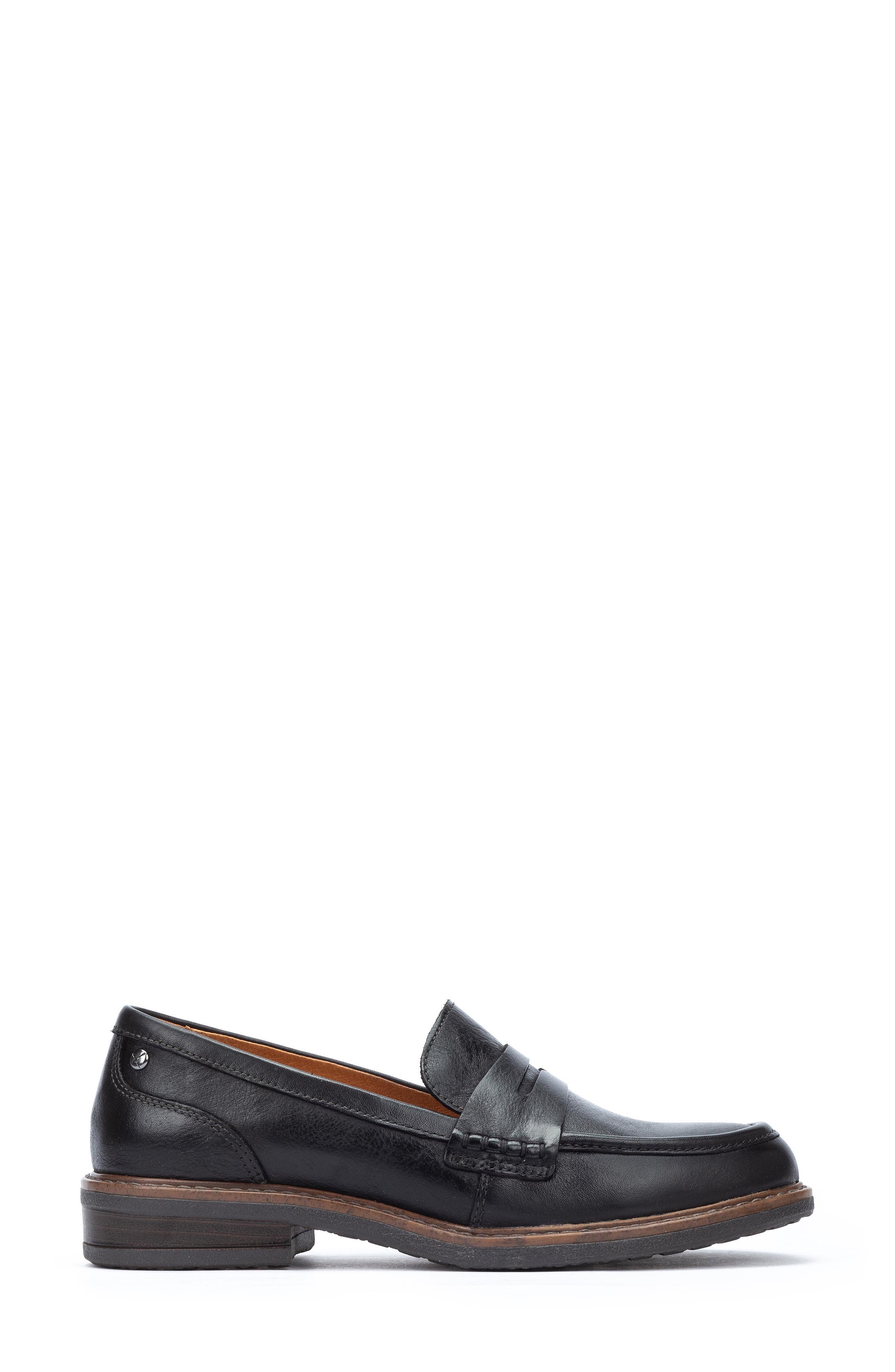 PIKOLINOS Aldaya Penny Loafer, Alternate, color, Black