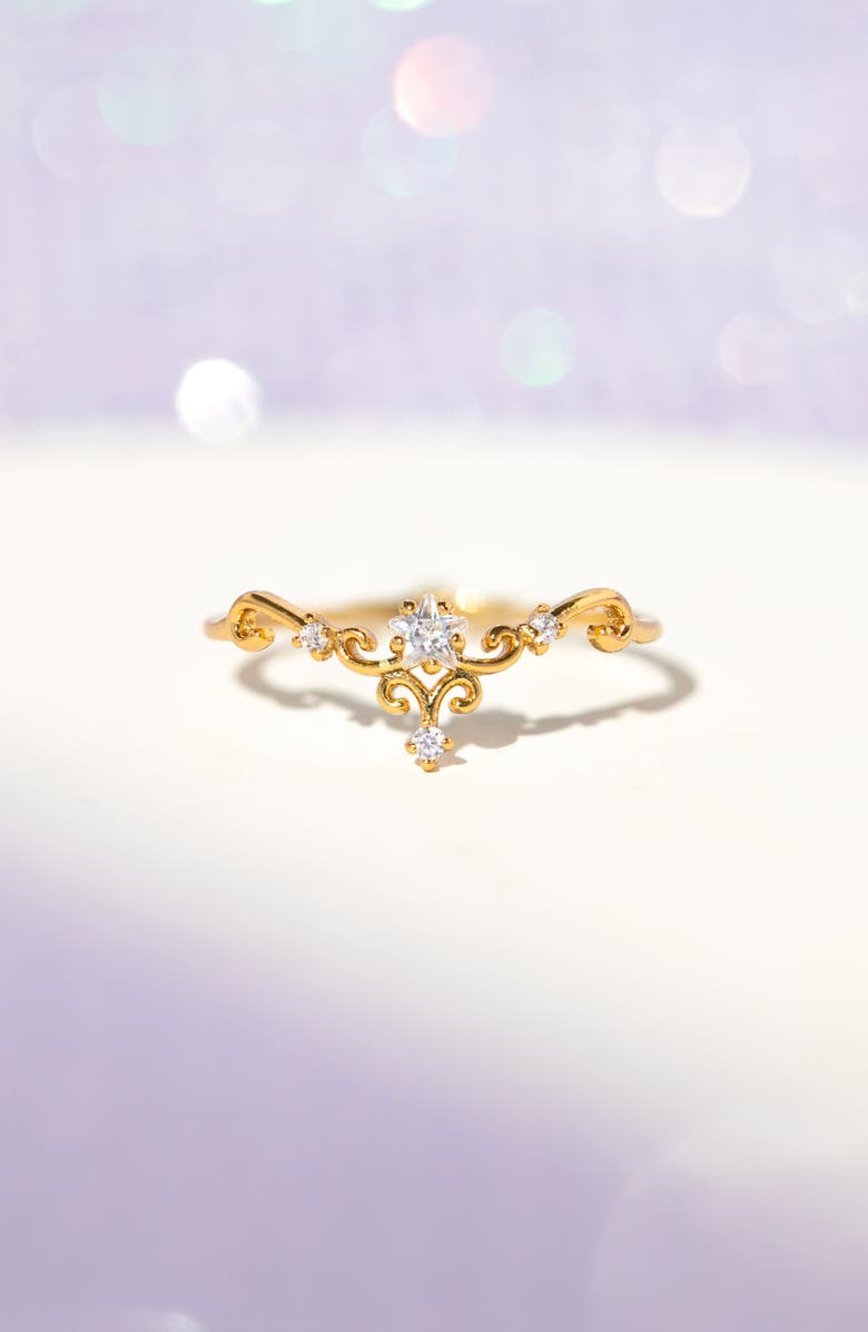 Girls Crew Wish Granted Ring, Alternate, color, Gold