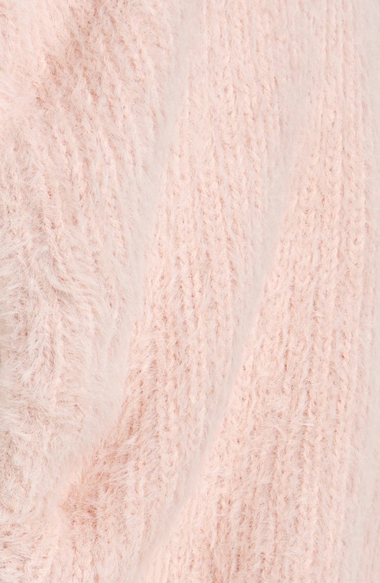 Tasha Front Tie Balaclava, Alternate, color, Blush