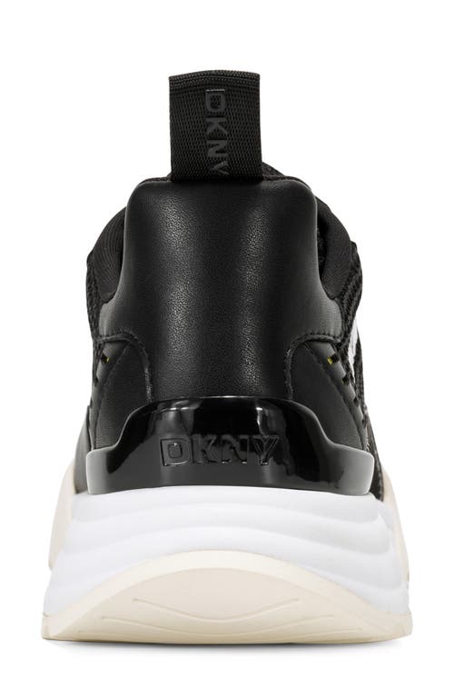 Dkny Zanira Low Top Sneaker In Black