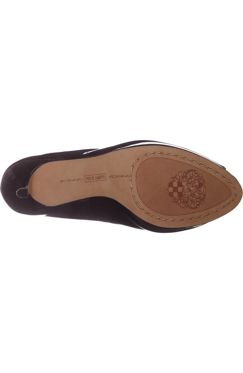 Vince Camuto 'Coper' Peep Toe Leather Pump, Alternate, color,