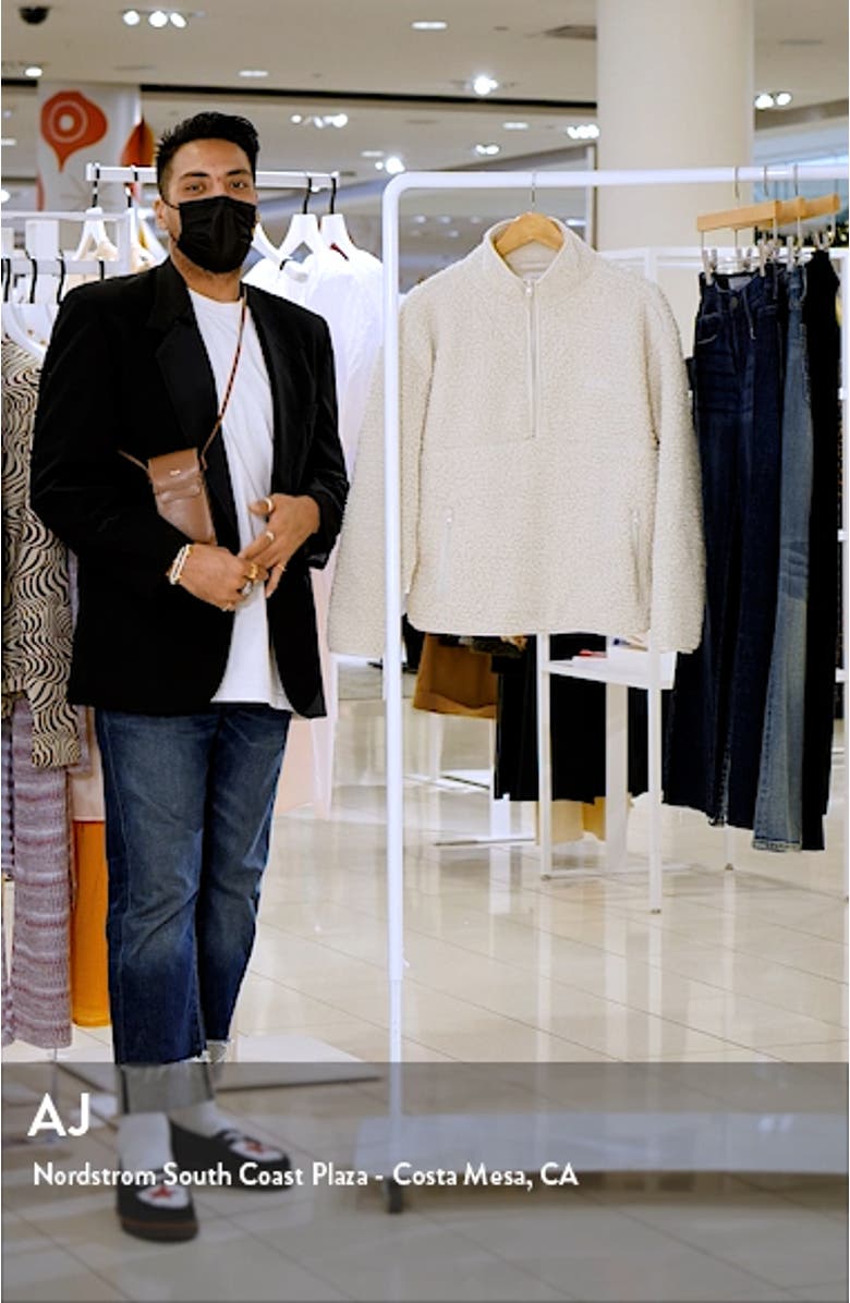 Teddy High Pile Fleece Pullover, sales video thumbnail