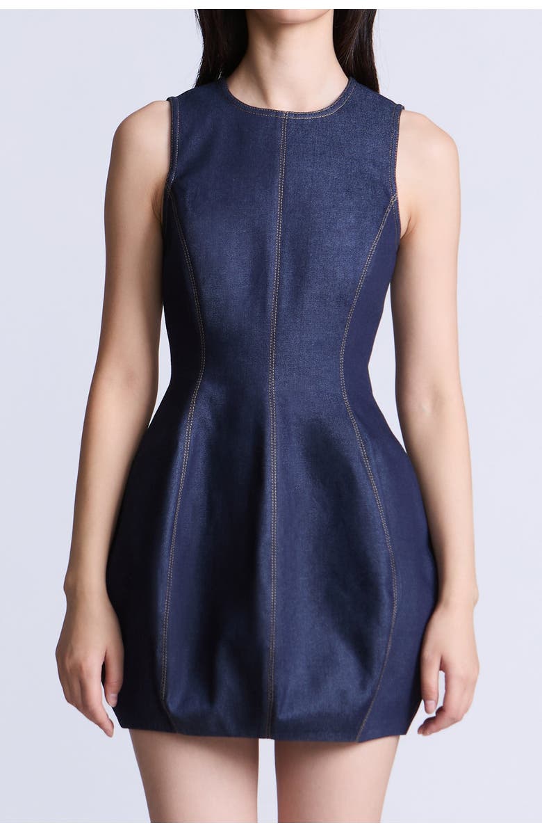BCBG Maxazria Piper Denim Dress, Alternate, color, Raw Denim