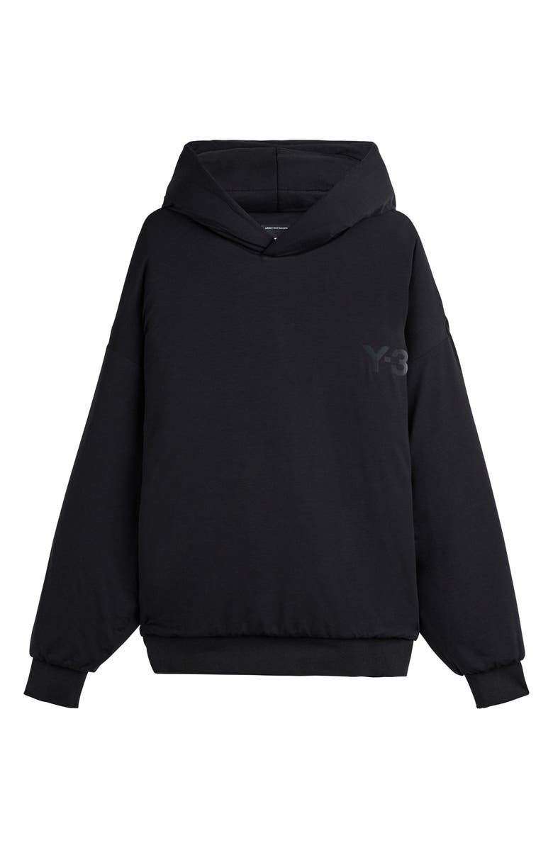 adidas Padded Hoodie, Main, color, Black