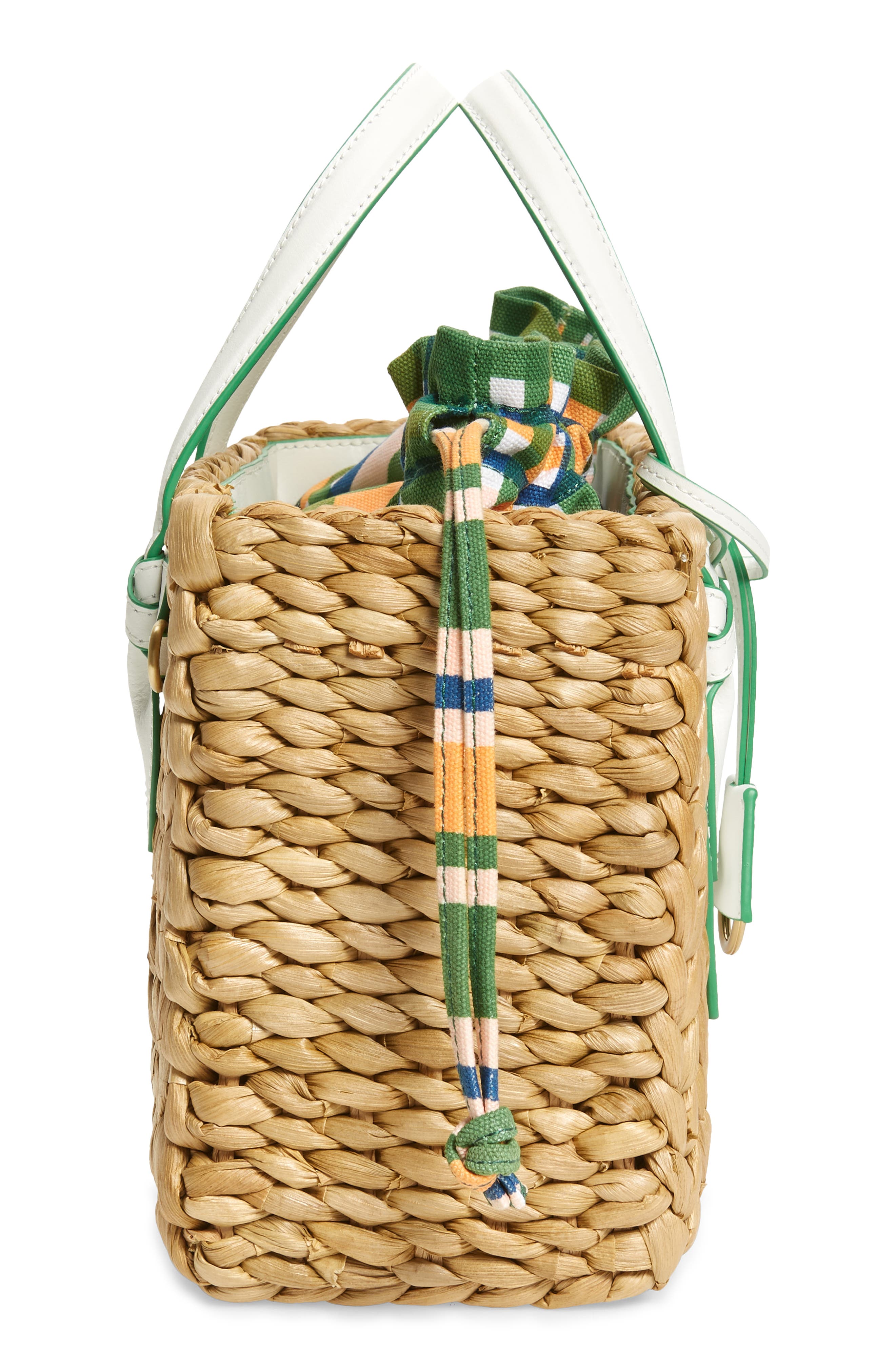 Pamela Munson The Beatrix Straw Handbag, Alternate, color, 