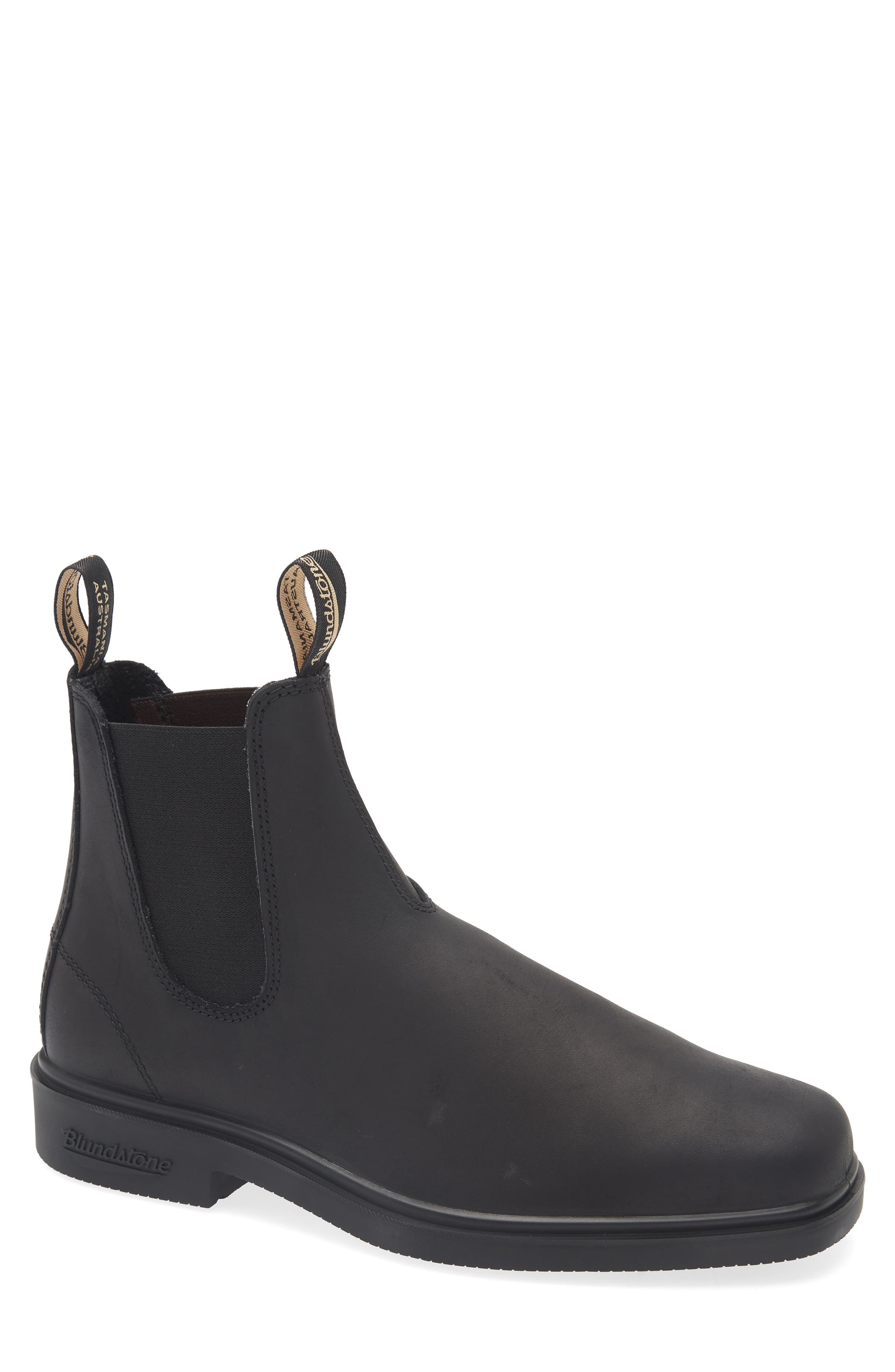 Blundstone Footwear Plain Toe Chelsea Boot, Main, color, Black