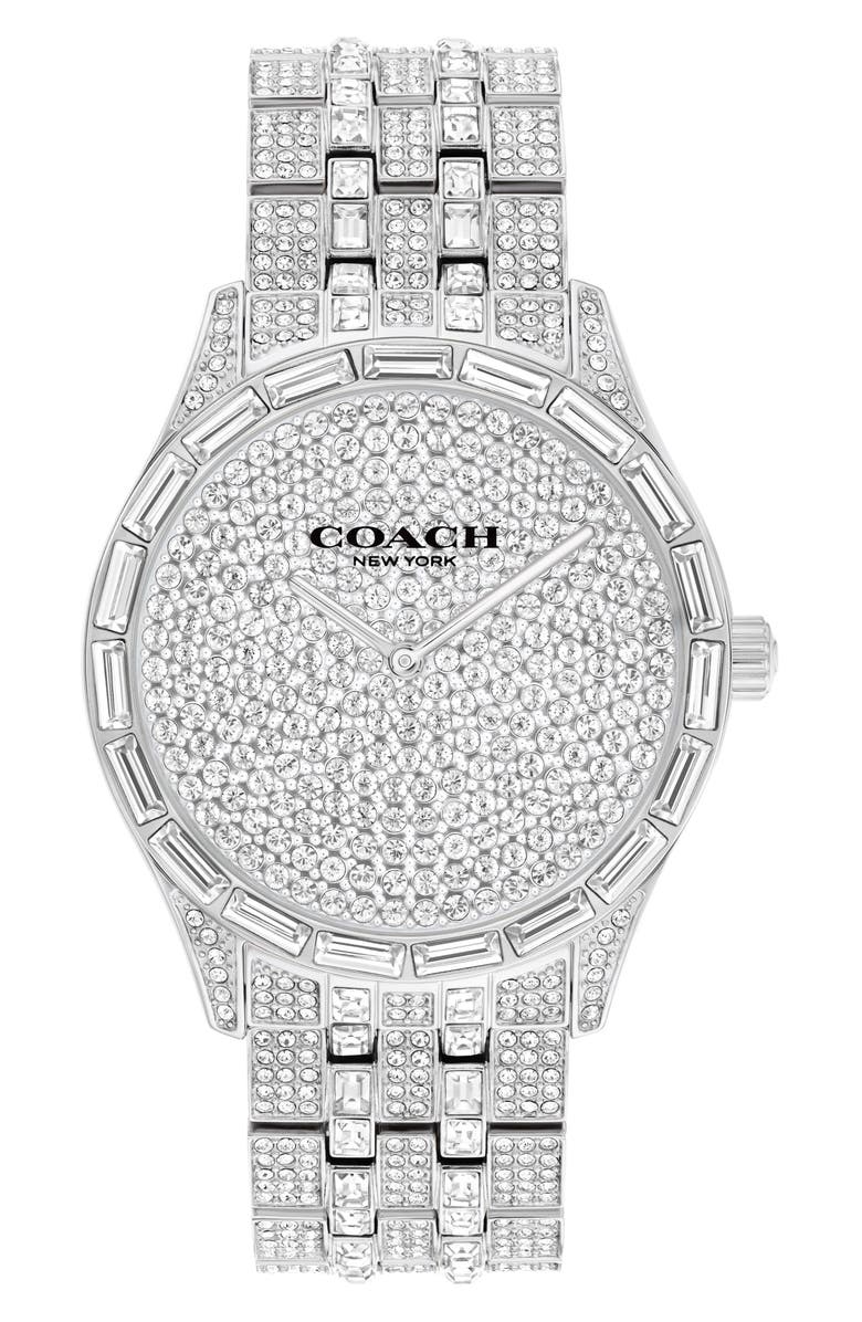 COACH Brooks Bracelet Watch, 38mm, Main, color,