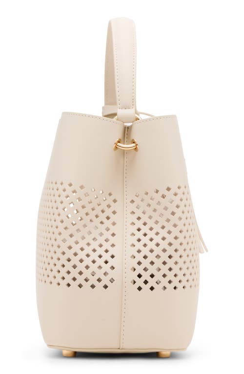 ANNE KLEIN ANNE KLEIN PERFORATED SATCHEL 