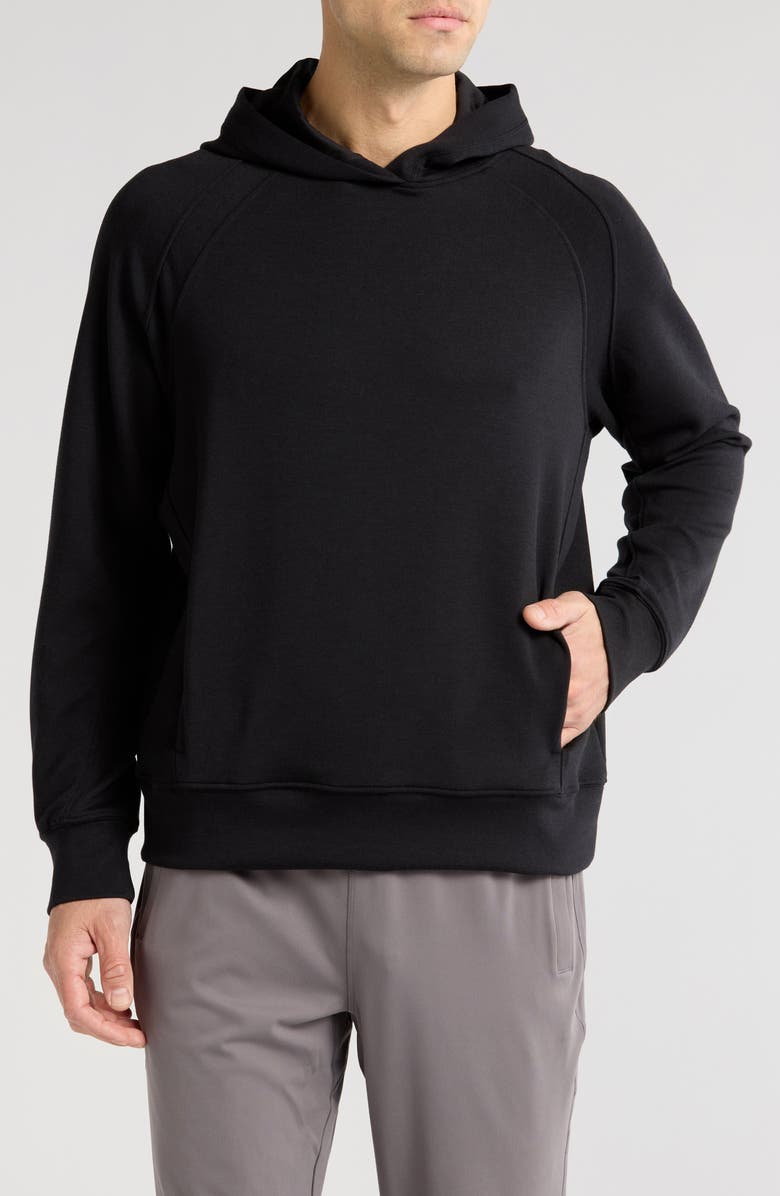 90 DEGREE BY REFLEX Cruiser Scuba Knit Hoodie, Main, color,