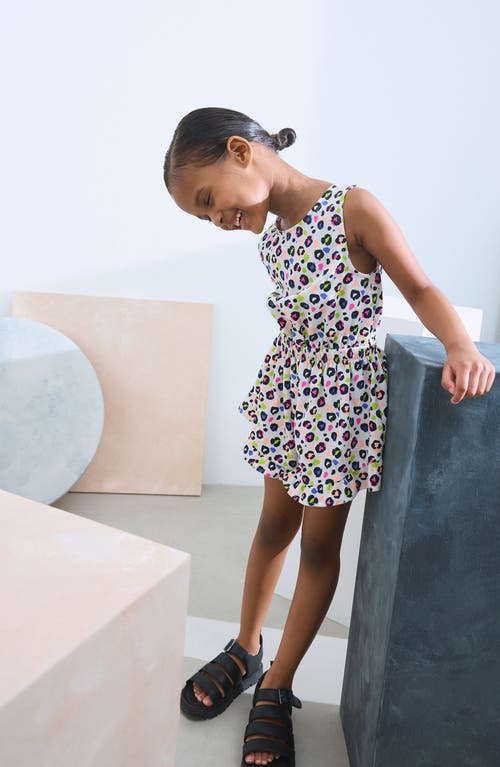 Next Kids' Rainbow Print Romper In Multi