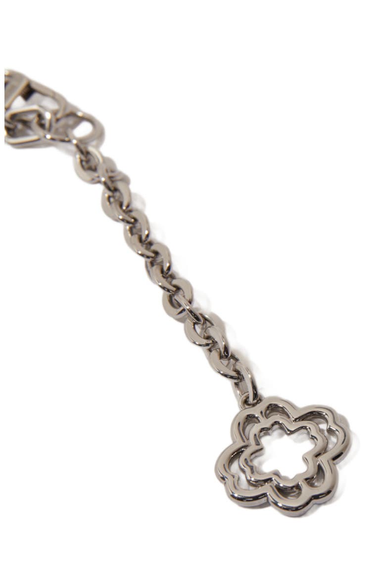 Clover logo chain belt, Alternate, color, Silver