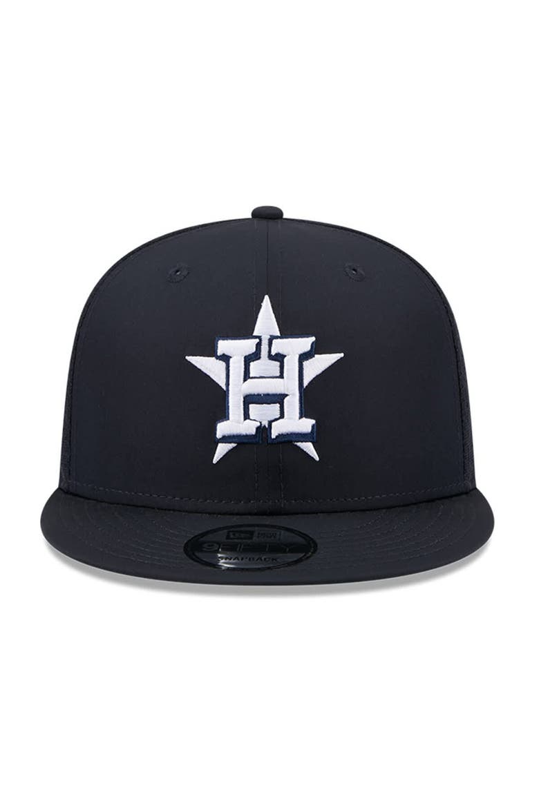 Men's New Era Navy Houston Astros 2026 Batting Practice 9FIFTY Snapback Hat, Alternate, color, Navy