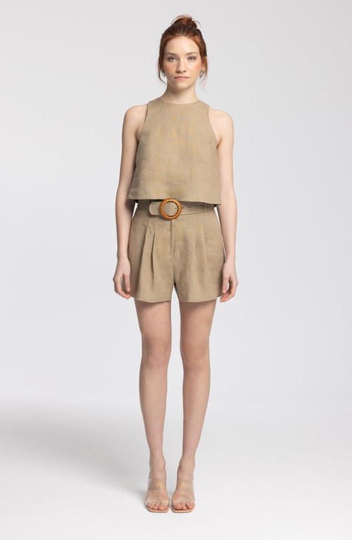 Monlicia Lena Linen Top